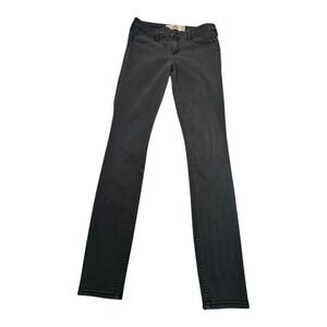 Hollister Jean Legging Womens‎ 26 31 Black Denim Pants Comfort Stretch